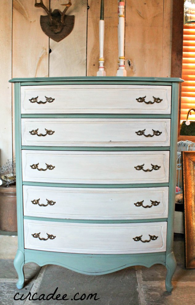 Kitchen Scale & Linen French Dresser by Circa Dee